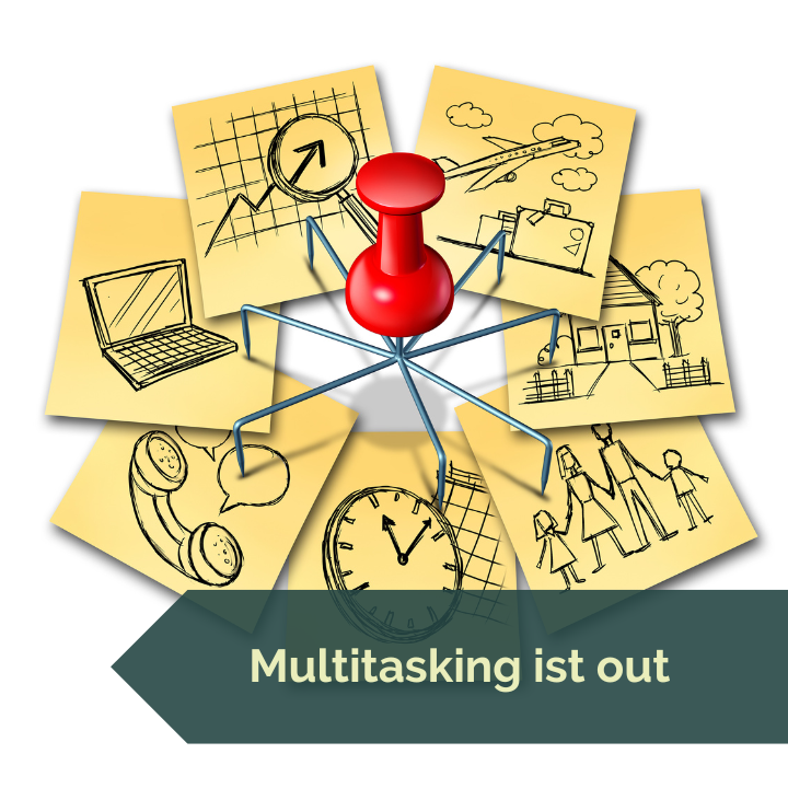 Multitasking ist out