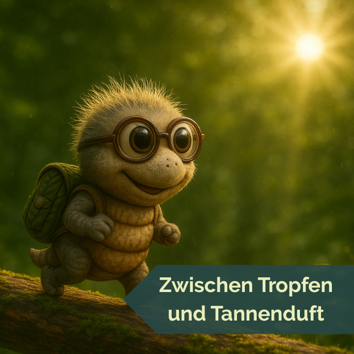 Tropfen und Tannenduft